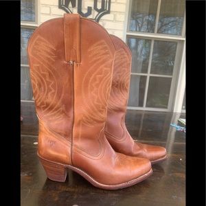 Womens Frye cowboy boots